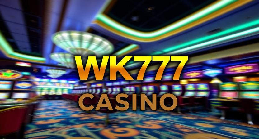 WK777 casino online gaming interface