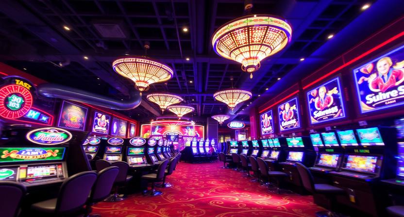 Player account and game selection on WK777